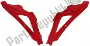 RTECH 566620120 bs ra upper scoops husqvarna red - Bottom side