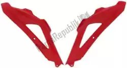 Here you can order the bs ra upper scoops husqvarna red (oe) from Rtech, with part number 566620130: