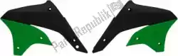 Ici, vous pouvez commander le écopes de radiateur bs ra kawasaki noir-vert (oe) auprès de Rtech , avec le numéro de pièce 566225170: