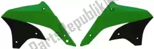 RTECH 566225195 bs ra prese d'aria radiatore kawasaki verde-nero (oe) - Il fondo