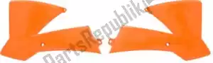 RTECH 566230165 bs ra radiator scoops ktm orange (oe) - Bottom side