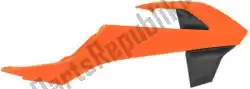 Here you can order the bs ra radiator scoops ktm orange-black (oe) from Rtech, with part number 566230206: