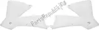 566230240, Rtech, Bs ra radiator scoops ktm white    , New