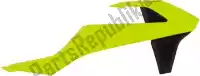 566230153, Rtech, Bs ra radiator scoops ktm neon yellow-black    , Nieuw