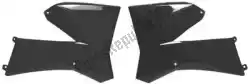 Ici, vous pouvez commander le écopes de radiateur bs ra ktm noir adaptable auprès de Rtech , avec le numéro de pièce 566230145: