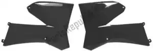 RTECH 566230145 écopes de radiateur bs ra ktm noir adaptable - La partie au fond