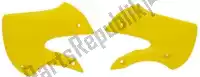 566235145, Rtech, Bs ra écopes de radiateur suzuki jaune (oe)    , Nouveau