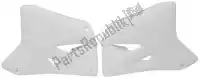 566235205, Rtech, Bs ra radiator scoops suzuki white    , New