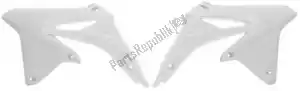 RTECH 566235235 bs ra radiator scoops suzuki white - Bottom side