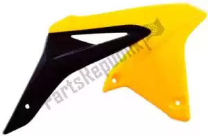 RTECH 566235185 écopes de radiateur bs ra suzuki jaune-noir (oe) - La partie au fond