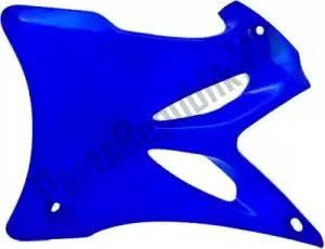 RTECH 566240240 bs ra écopes de radiateur yamaha blue single (oe) - La partie au fond