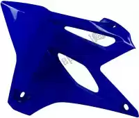 566240245, Rtech, Bs ra radiator scoops yamaha blue single (oe)    , Nieuw