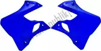 566240195, Rtech, écopes de radiateur bs ra bleu yamaha (oe)    , Nouveau