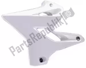 RTECH 566240145 bs ra radiator scoops yamaha white - Bottom side
