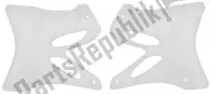 RTECH 566240140 bs ra radiator scoops yamaha white - Bottom side