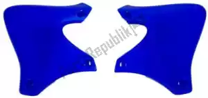 RTECH 566240210 écopes de radiateur bs ra bleu yamaha (oe) - La partie au fond