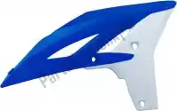 566240255, Rtech, Bs ra prese d'aria radiatore yamaha blu-bianco (oe)    , Nuovo