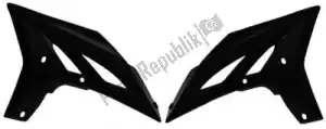 RTECH 566240130 bs ra radiator scoops yamaha black - Bottom side