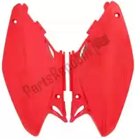 565410160, Rtech, Panel set side panel honda red    , New