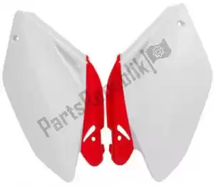 RTECH 565410210 panel set side panel honda white-red orig, bicol (oe) - Bottom side