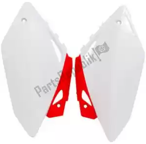 RTECH 565410215 panel set side panel honda white-red orig. bicol (oe) - Bottom side