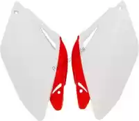 565410230, Rtech, Conjunto de painéis painel lateral honda branco-vermelho orig. bicol (oe)    , Novo