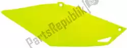 Ici, vous pouvez commander le jeu de panneaux panneau latéral honda jaune fluo auprès de Rtech , avec le numéro de pièce 565410315: