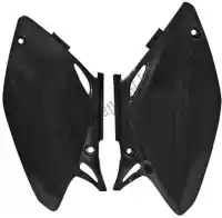 565410110, Rtech, Jeu de panneaux panneau latéral honda noir    , Nouveau