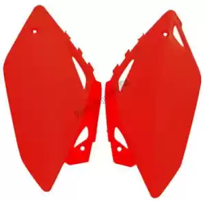 RTECH 565410195 panel set side panel honda red one-colour - Bottom side