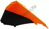 560430140, Rtech, Lfh side panel sx ktm orange-black (oe)    , New