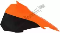 560430135, Rtech, Lfh side panel sx ktm orange-black (oe)    , New