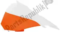 560430145, Rtech, Lfh side panel sx ktm orange-white (oe)    , New