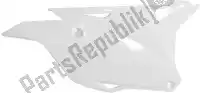 565425175, Rtech, Panel set side panel kawasaki white (oe)    , New