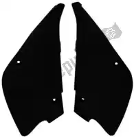 565425105, Rtech, Panel set side panel kawasaki black    , New