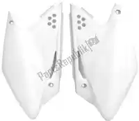 565425235, Rtech, Pannello laterale pannello laterale kawasaki bianco (oe)    , Nuovo