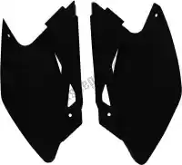 565425120, Rtech, Zestaw paneli panel boczny kawasaki black    , Nowy