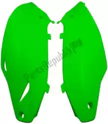 Here you can order the panel set side panel kawasaki neon green from Rtech, with part number 565425250: