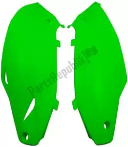 RTECH 565425250 panel set side panel kawasaki neon green - Bottom side
