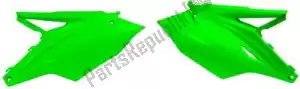 RTECH 565425255 panel set side panel kawasaki neon green - Bottom side