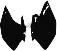 565440125, Rtech, Panel set side panel yamaha black    , Nieuw