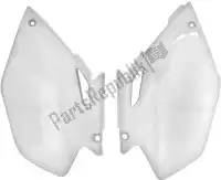 565440190, Rtech, Jeu de panneaux latéraux yamaha blanc (oe)    , Nouveau