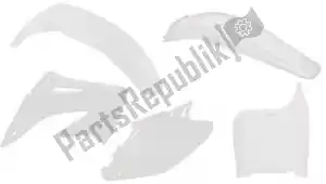 RTECH 563210594 set plastics 5 pcs honda white (oe) - Bottom side