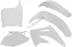 Here you can order the set plastics 5 pcs honda white from Rtech, with part number 563210580: