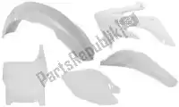 563210574, Rtech, Set plastics 5 pcs honda white    , New