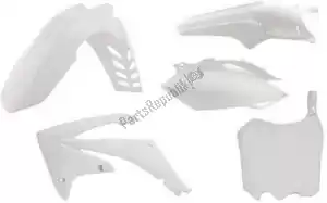 RTECH 563210590 set plastics 5 pcs honda white - Bottom side