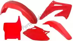 Tutaj możesz zamówić zestaw plastików 5 szt honda czerwony od Rtech , z numerem części 563210558: