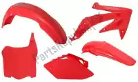 563210564, Rtech, Conjunto de plásticos 5 peças honda red    , Novo