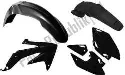 Here you can order the set plastics 4 pcs honda black from Rtech, with part number 563210410: