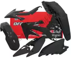 Ici, vous pouvez commander le set plastiques 4 pcs honda noir auprès de Rtech , avec le numéro de pièce 563210412: