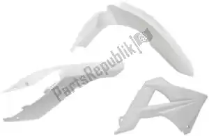 RTECH 563205324 set plastics 3 pcs gas-gas white - Bottom side
